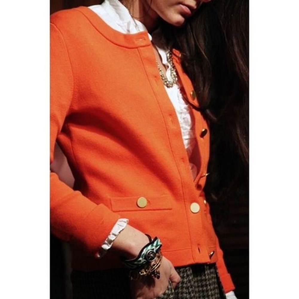Banana Republic Coral Knit Jacket